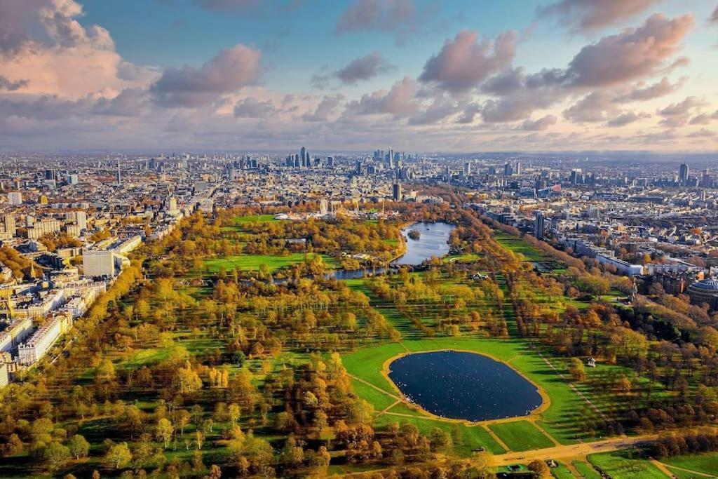 Stylish Hyde Park Home By Tube Stations With Elevator London Exteriör bild